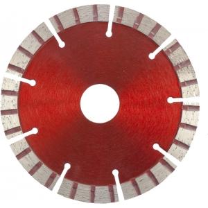 Диск алмазный отрезной Турбо-сегментный, 115 х 22,2 мм, сухая резка, MATRIX Professional, 73140