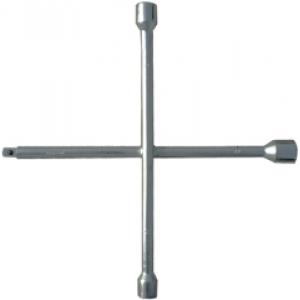 Ключ-крест баллонный, 17 х 19 х 21 мм, под квадрат 1/2", толщина 16 мм, MATRIX, 14247