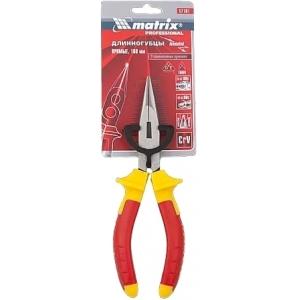 Длинногубцы прямые Insulated 160 мм PROFESSIONAL MATRIX 171019