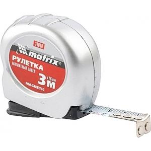 Рулетка Magnetic 3 м х 16 мм магнитный зацеп MATRIX 310109