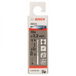 10 HSS-G СВЕРЛ 2.2мм BOSCH 2608595052