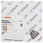 10 шт. алм диск ECO Universal 115-22,23 BOSCH 2608615040