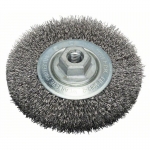 ЩЕТКА ДИСК М14 0.5X115мм ВИТАЯ СТАЛЬ BOSCH 2608622100